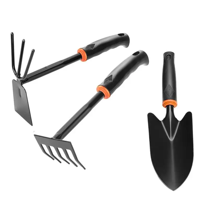 

3 шт. лопаты, грабли, широкая узкая Полезная Лопата для посадки, ручка для копания почвы, ручные садовые инструменты, растущий семейный сад
