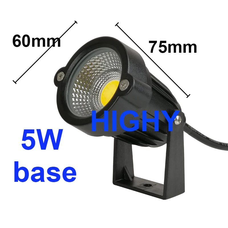 

HIGHY Садовые фонари LED для газона 5Вт