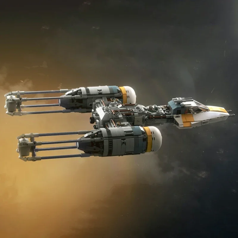 Строительный блок MOC Space War Fighter BTL-A4 Y-Wing классический набор кирпичей игрушечный