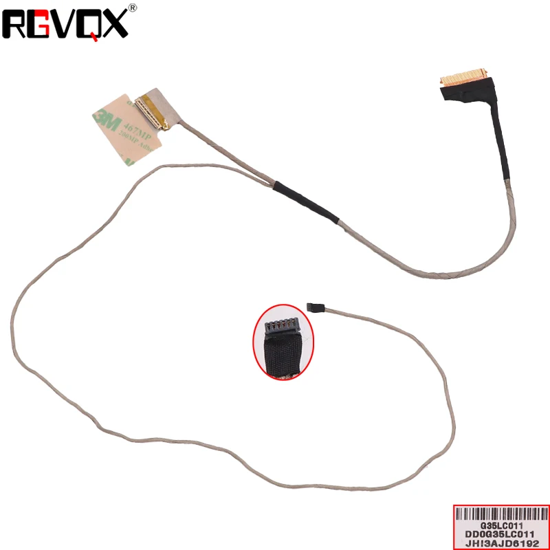Новый ЖК-светодиодный видеокабель для HP 15-AX032TX 15-AX016TX 15-AX019TX 15-BC012 PN: DD0G35LC011 кабель для ноутбука LCD LVDS