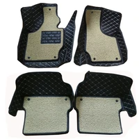 car carpet foot mat floor leather custom proper fit for audi tt 4 seater one or two layer interior protect ati dirty waterproof