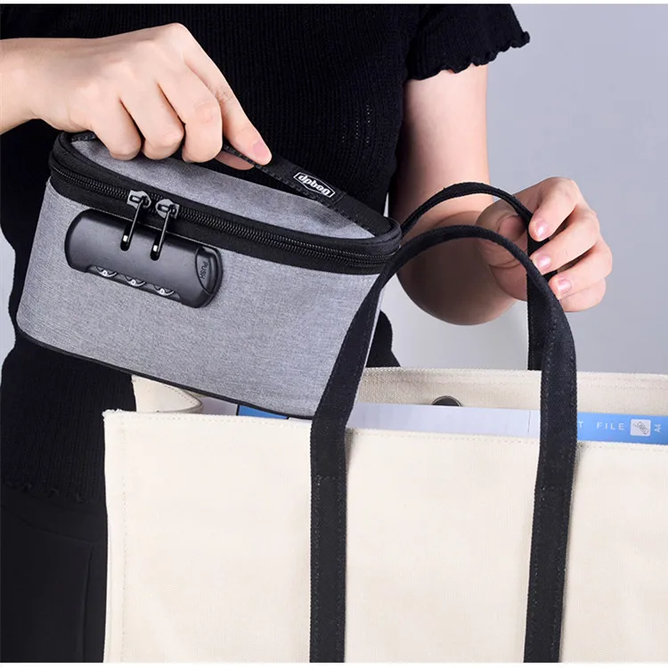 Multi-function Document Storage Bag Portable Household Credentials Organize Pouch Business Trip Material Arrange Briefcase Items