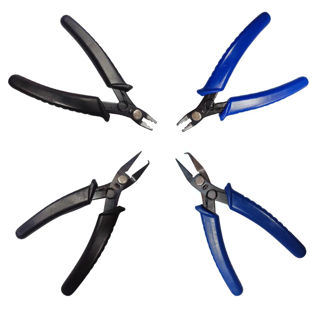Hook Plier  45# Carbon Steel Jewelry Plier for Jewelry Making Supplies Crimper Pliers for Crimp Beads Red Crimping Pliers