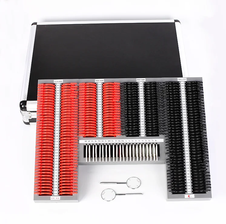 

Ophthalmic Instrument Optical Optometry Trial Lens Set 266