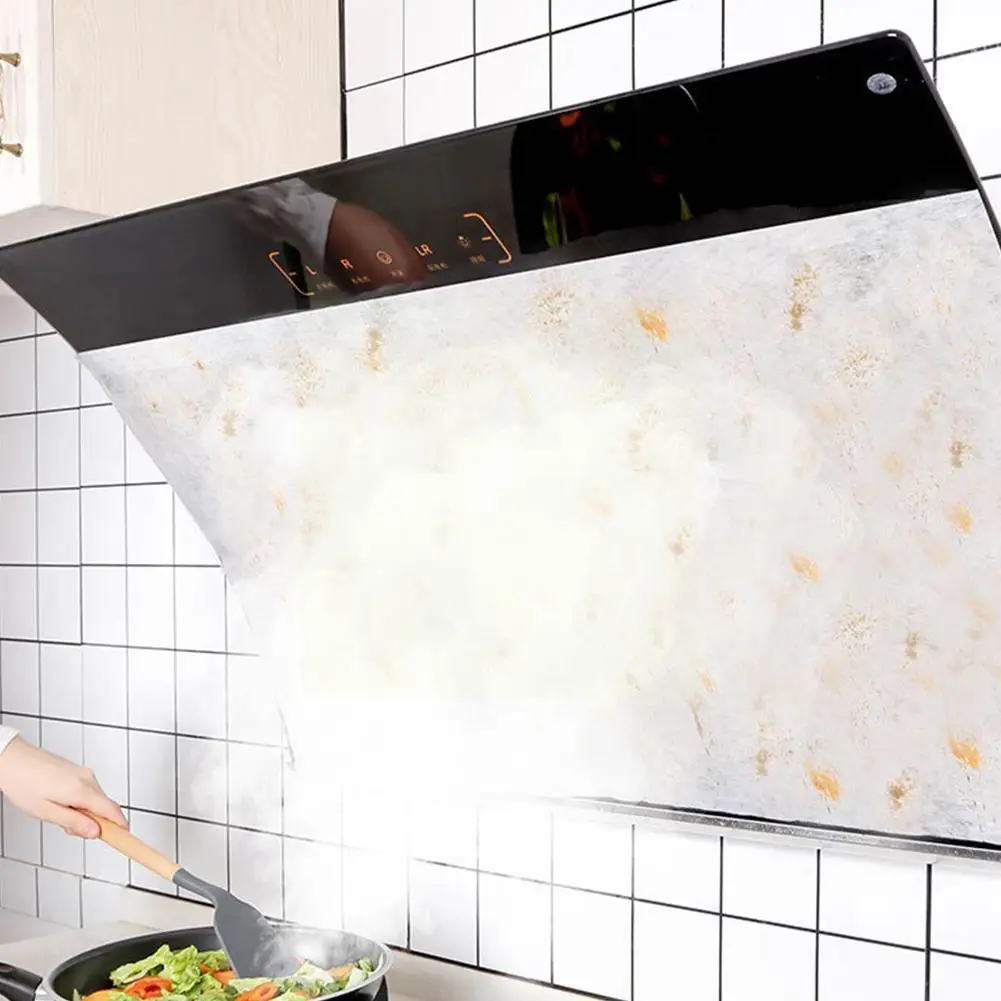 

46cmx5m/10m Kitchen Oil Filter Paper Non-woven Absorbing Anti Oil Cooker Fan Filters Hood Paper Extractor Cotton Filt Prote Q9l7