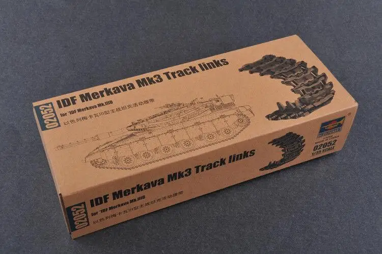 

Trumpeter 1/35 02052 IDF Merkava MK.III Track Links assembly model