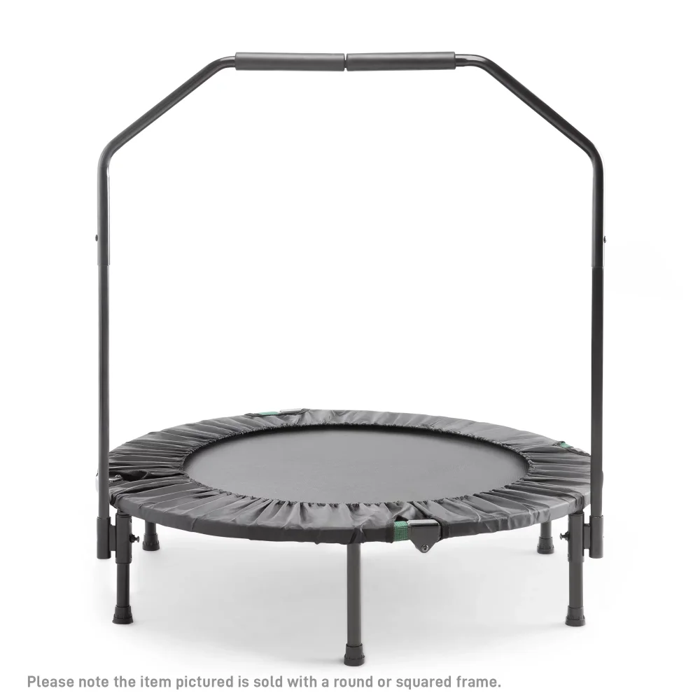 40-Inch Trampoline Cardio Trainer, with Handrail, Black  Trampolins Jump  Kids Trampoline  Balance Training  Mainland China