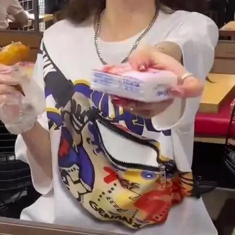 Топ женский, лето 2021, повседневная свободная посадка со стереоскопической диагональной сумкой на молнии, белая хлопковая футболка с короткими рукавами Y2k