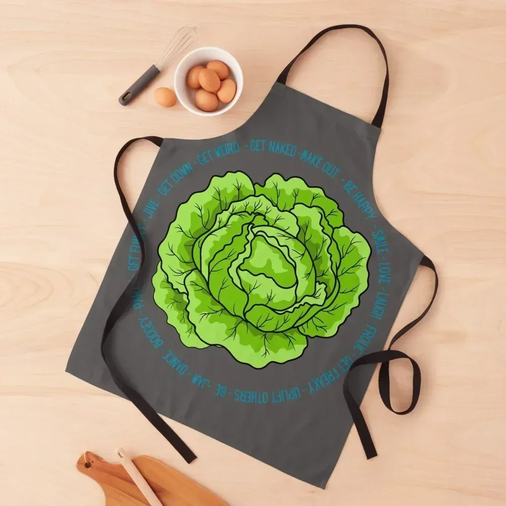 LETTUCE Dance - Jam Get Weird Party Laugh Jive Boogey Down Funky Smile Dad Joke Фартук для косметолога