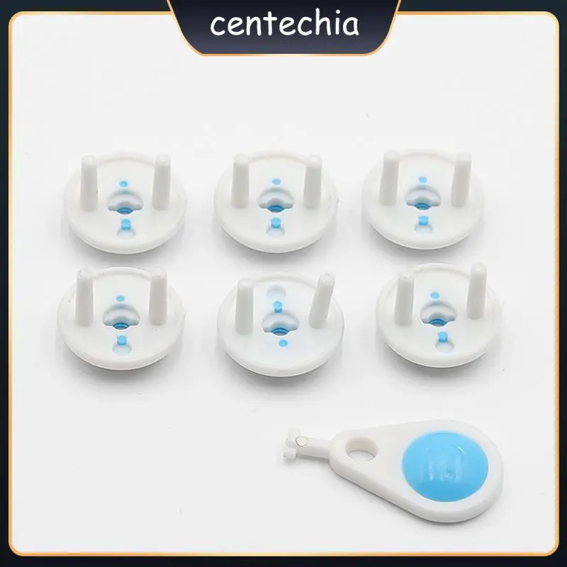 

Child EU Power Socket Electrical Socket Outlet Plug Protective Cover Baby Anti-electric Shock Jack Cover Two Phase Safe Lock Cov