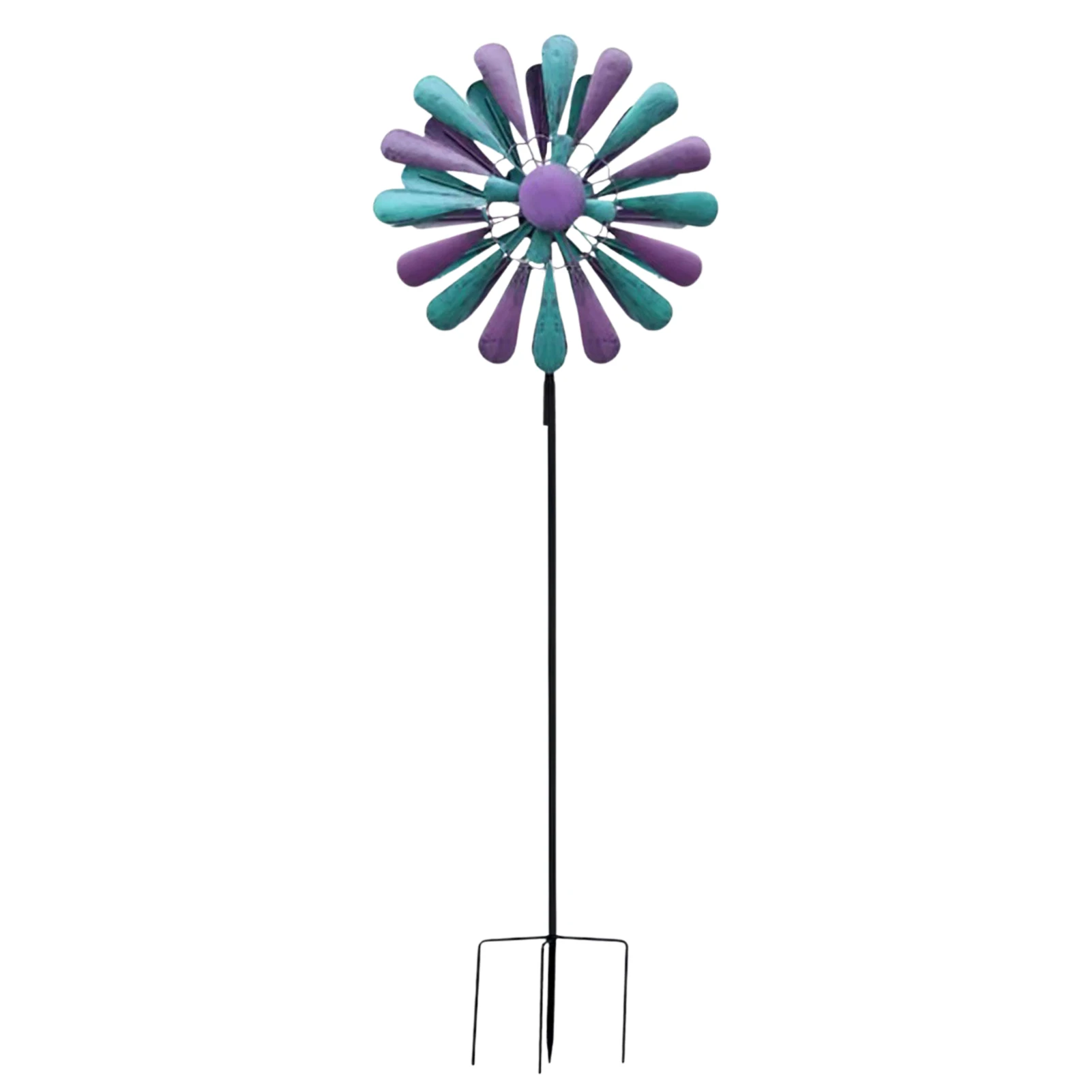 

Garden Wind Spinner Wind Sculptures & Spinners Kinetic Wind Spinner Sturdy 4-Claw Yard Art 360 Degrees Swivel Wind Sculptures &