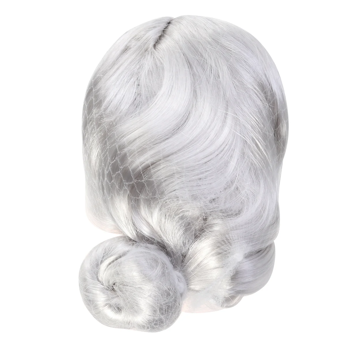 Старая Леди Бабушки В возрасте Женщины Пучок Прическа Хэллоуин Рождество