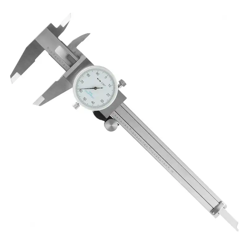 

Caliper- Stainless Steel and Shock Proof Tool with Plastic Carry Case, 0- 6 Inch Measuring Range For Accurate Measurements by ca