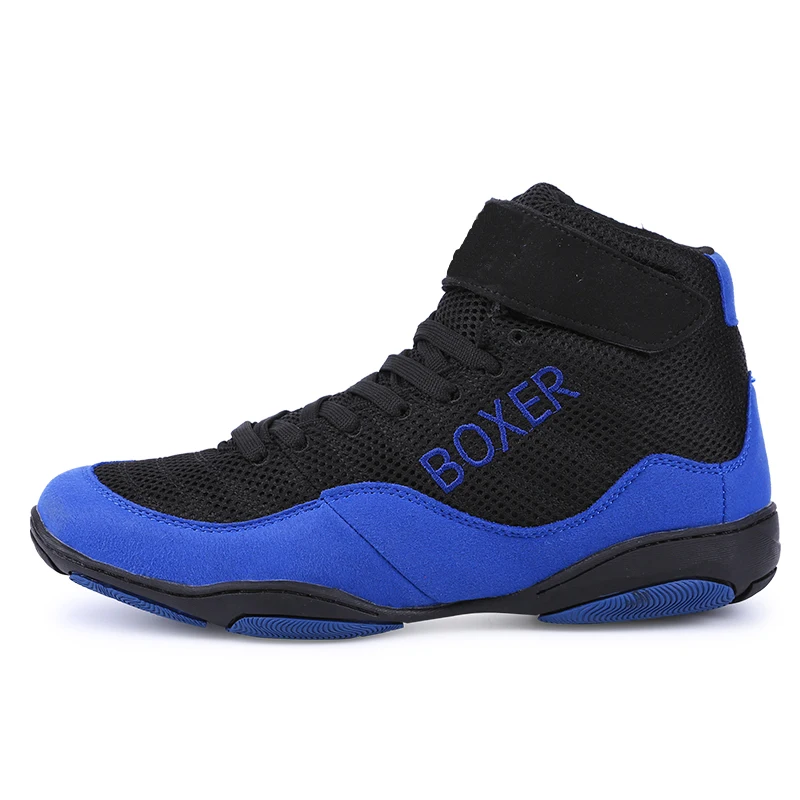 33-47 New Professional Boxing Shoes Men Women Light Wrestling Shoes Kids Unisex Boxing Sneakers Boots Plus Size