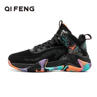 high quality basketball shoes men sneakers boys basket shoes autumn high top anti slip outdoor sport shoes trainer summer winter