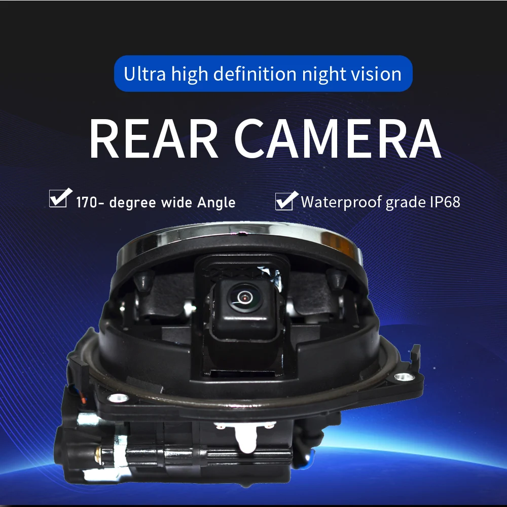 170 градусов AHD 1080P или CVBS флип-эмблема камера заднего вида для Golf Polo CC Beetle Magotan B6 B7L B8