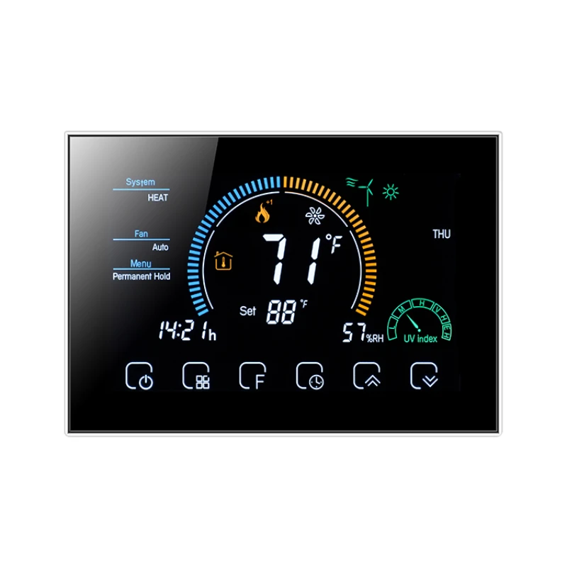 

BHP-8000 24 в цифровой 7 дней программирования беспроводной WIFI термостат APP Голосовое управление Интеллектуальный нагревательный тепловой насо...
