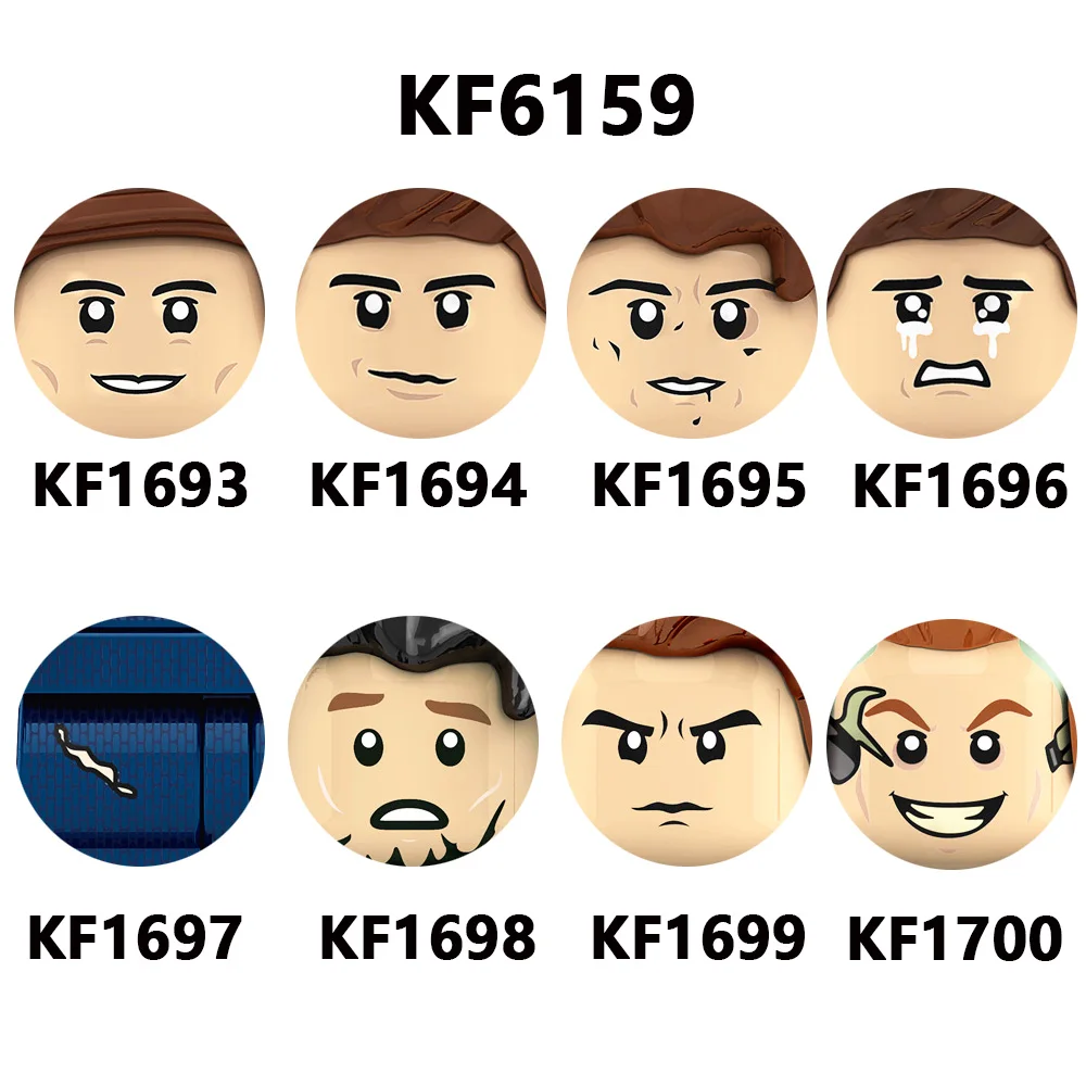 

KF6159 Building Blocks Movie Series Character Action Figures Bricks Models For Children's Collection Toys Gift