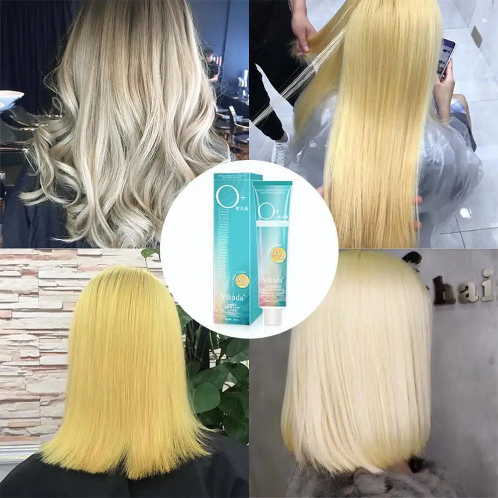 Hurt Peroxide Hair Brighten Extract Fading Lasting Car X9h6