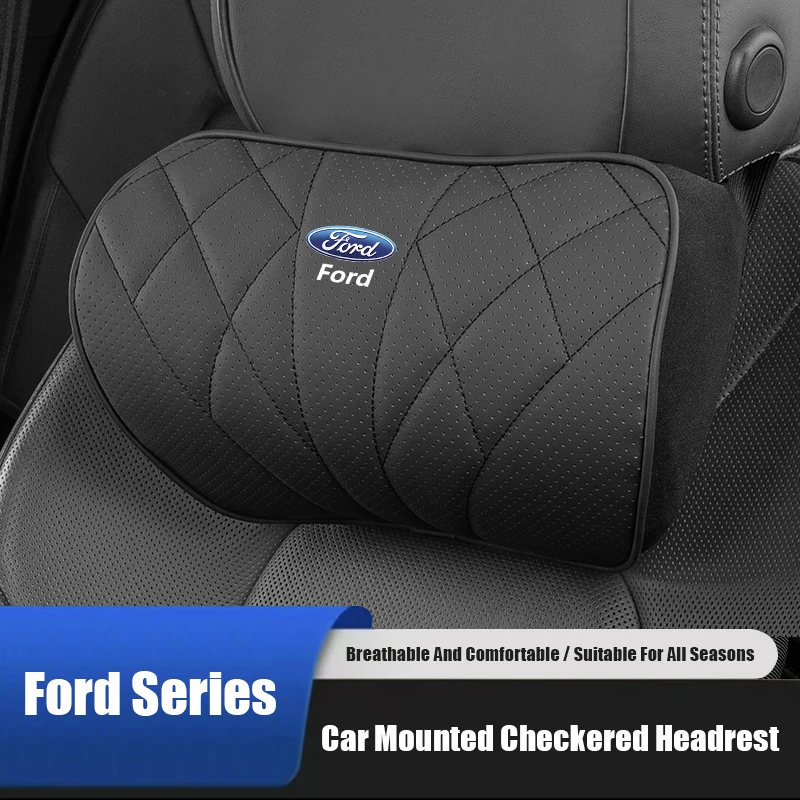 1 шт. подголовник для автомобильного сиденья подушка шеи с логотипом Ford S MAX Ranger Focus