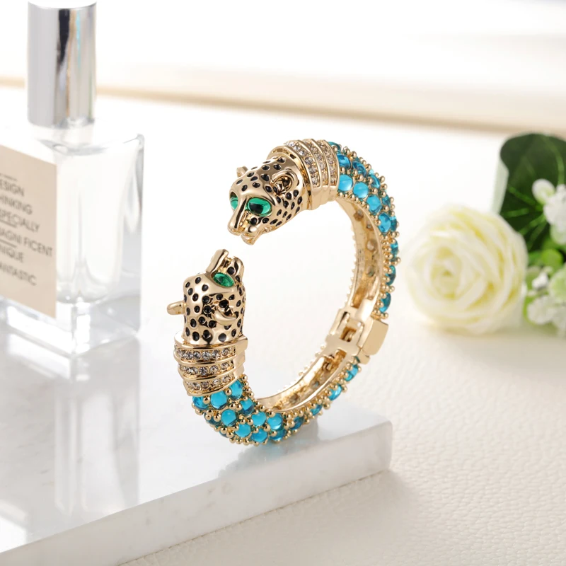 Новинка модные эпоксидные браслеты GrayBirds в виде животных леопардовой Пантеры