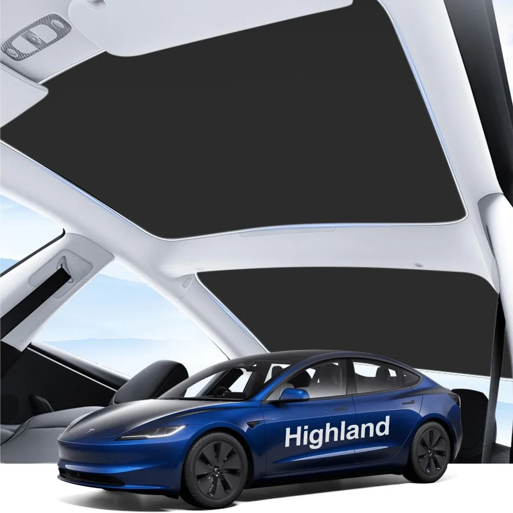 Солнцезащитные козырьки на крышу автомобиля для Tesla Model 3 2024 козырек крыше