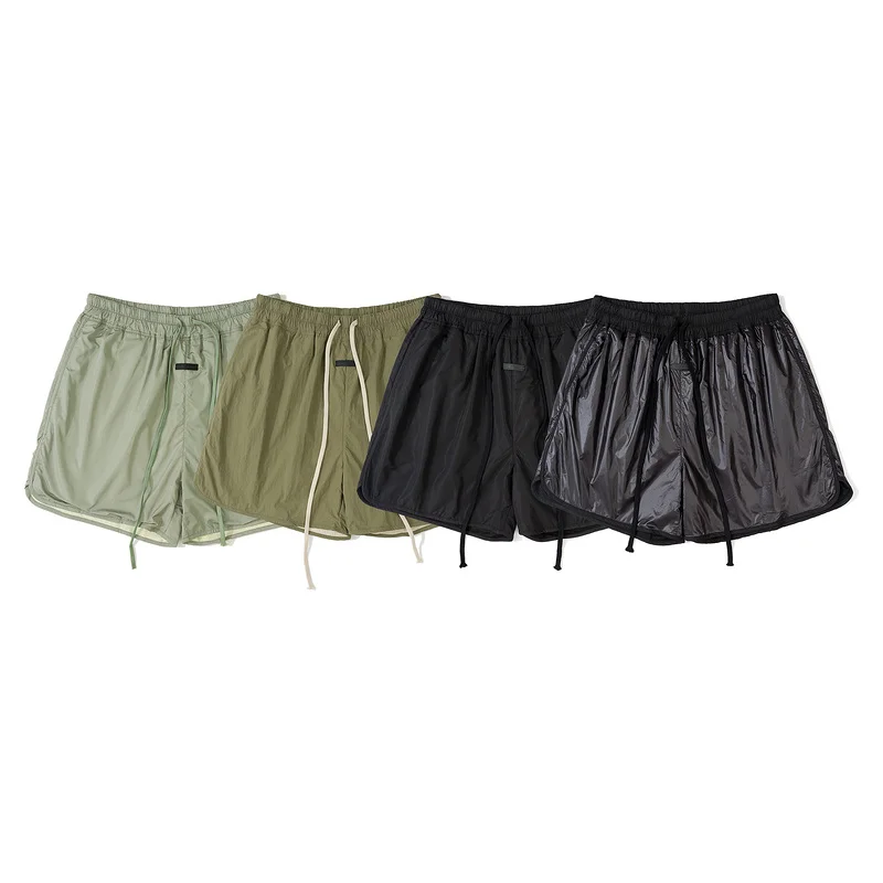 

2021 Best Version FG 7th Collection Men Woven Fabric Drawstring Shorts Hiphop Loose Men Summer Shorts High Quality Beach Shorts