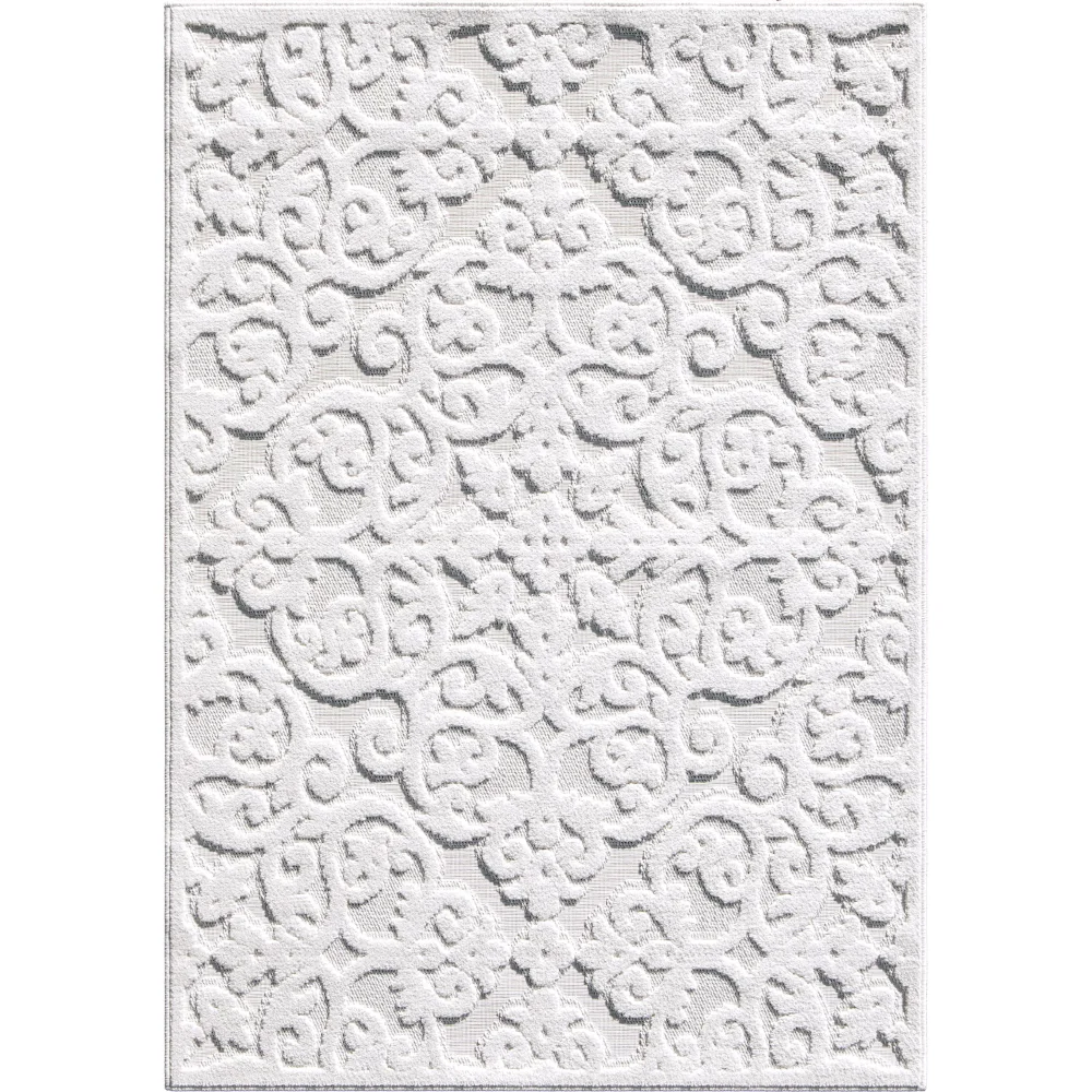 

My Texas House Elaine Indoor/ Outdoor Area Rug, Natural, 5' x 7'