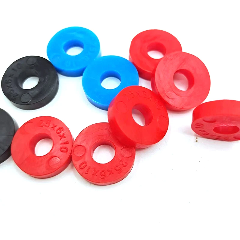 

10Pcs Central Air-conditioning Internal Machine Ceiling Machine Air Duct Machine Shock-absorbing Pad Shock-proof Ring Rubber Pad