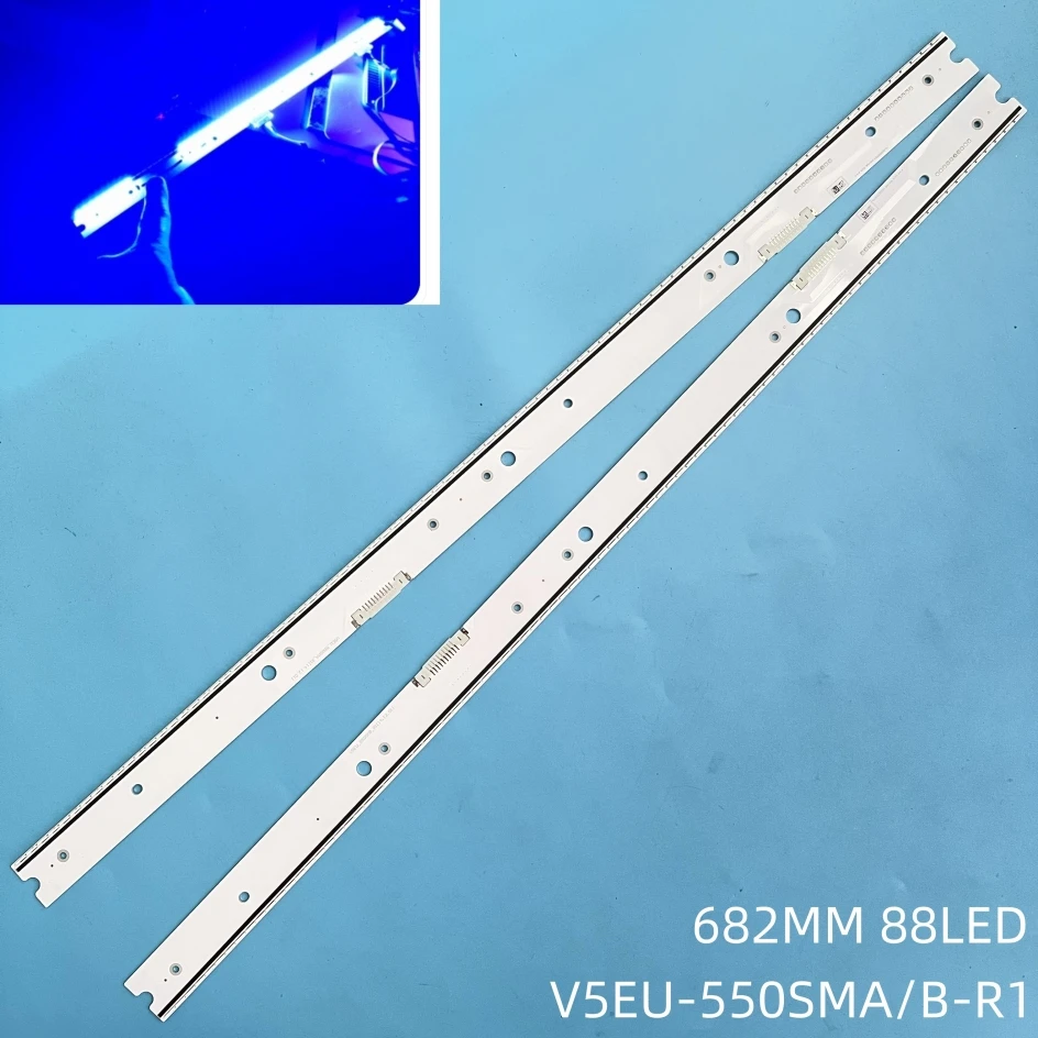 

Светодиодная лента для телевизора 88LED 682мм 2шт