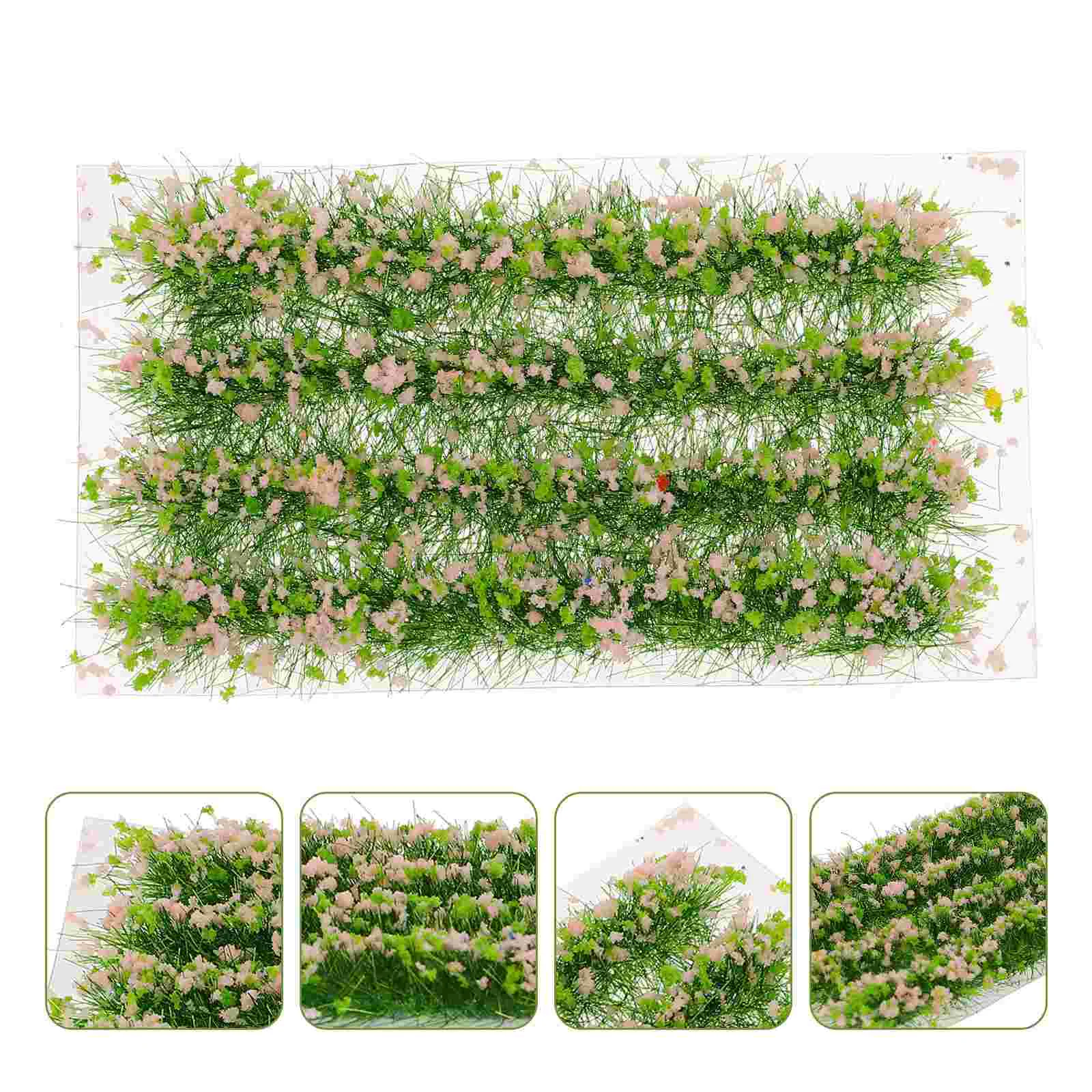 Поддельные подсолнухи искусственная трава домашние растения микро-пейзаж набор