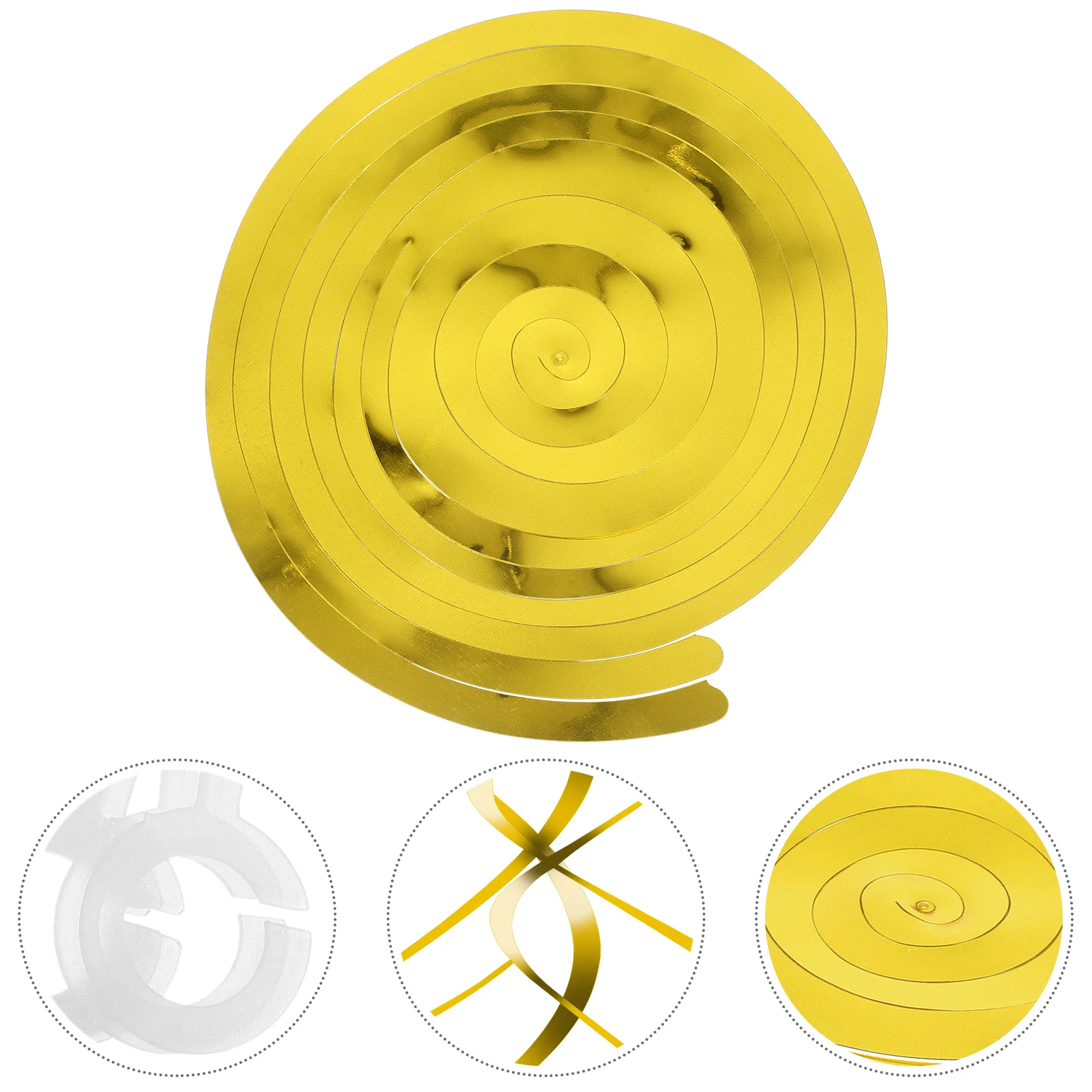 

30pcs Party Hanging Swirl Decoration Ceiling Spiral Pendant Birthday Hanging Decor Baby Shower Spiral Decor