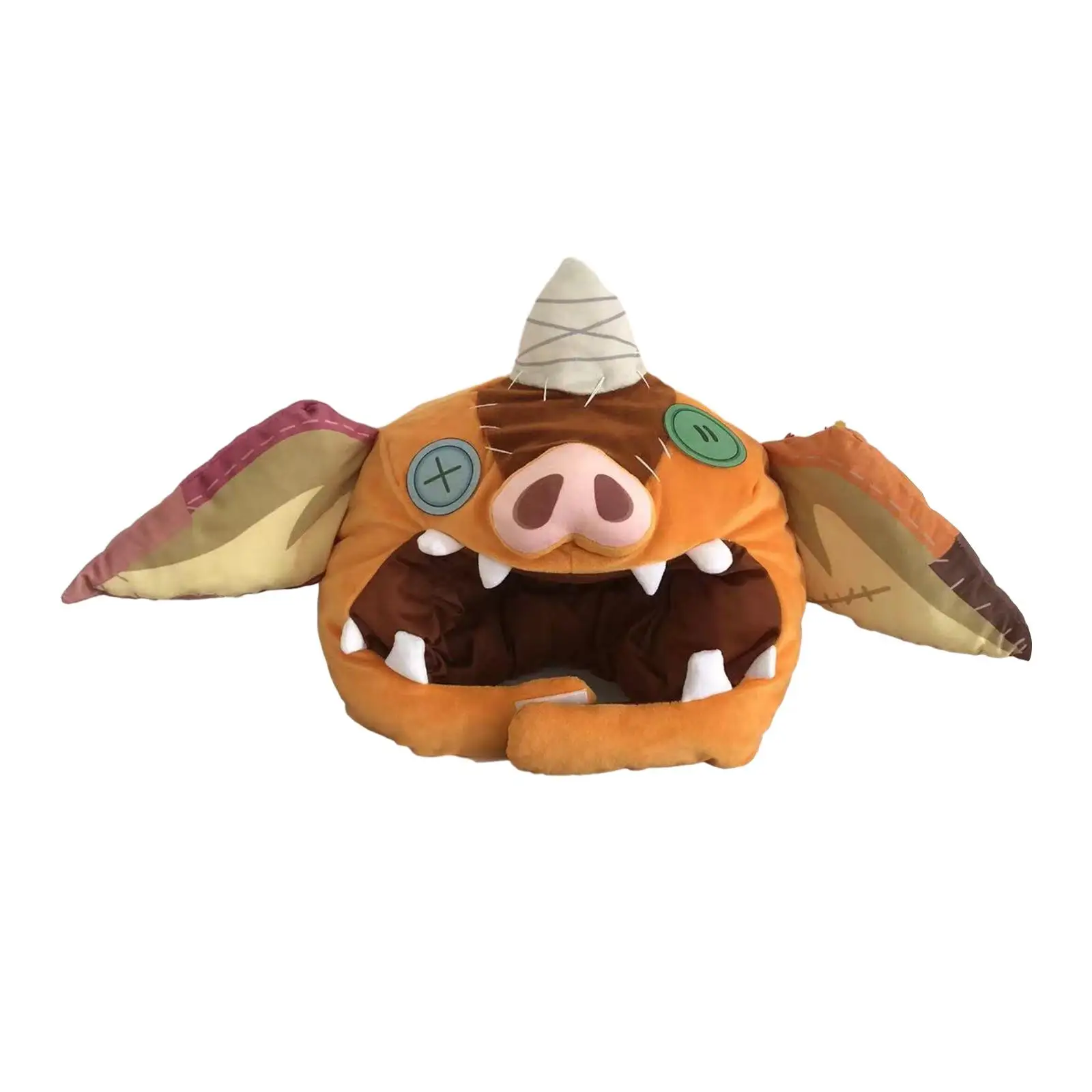 

Link Pig Plush Hat Plush Toy Birthday Gift Party Favor Dress up Soft Cosplay Photo Props Cosplay Hat Game Derived Stuffed Toys