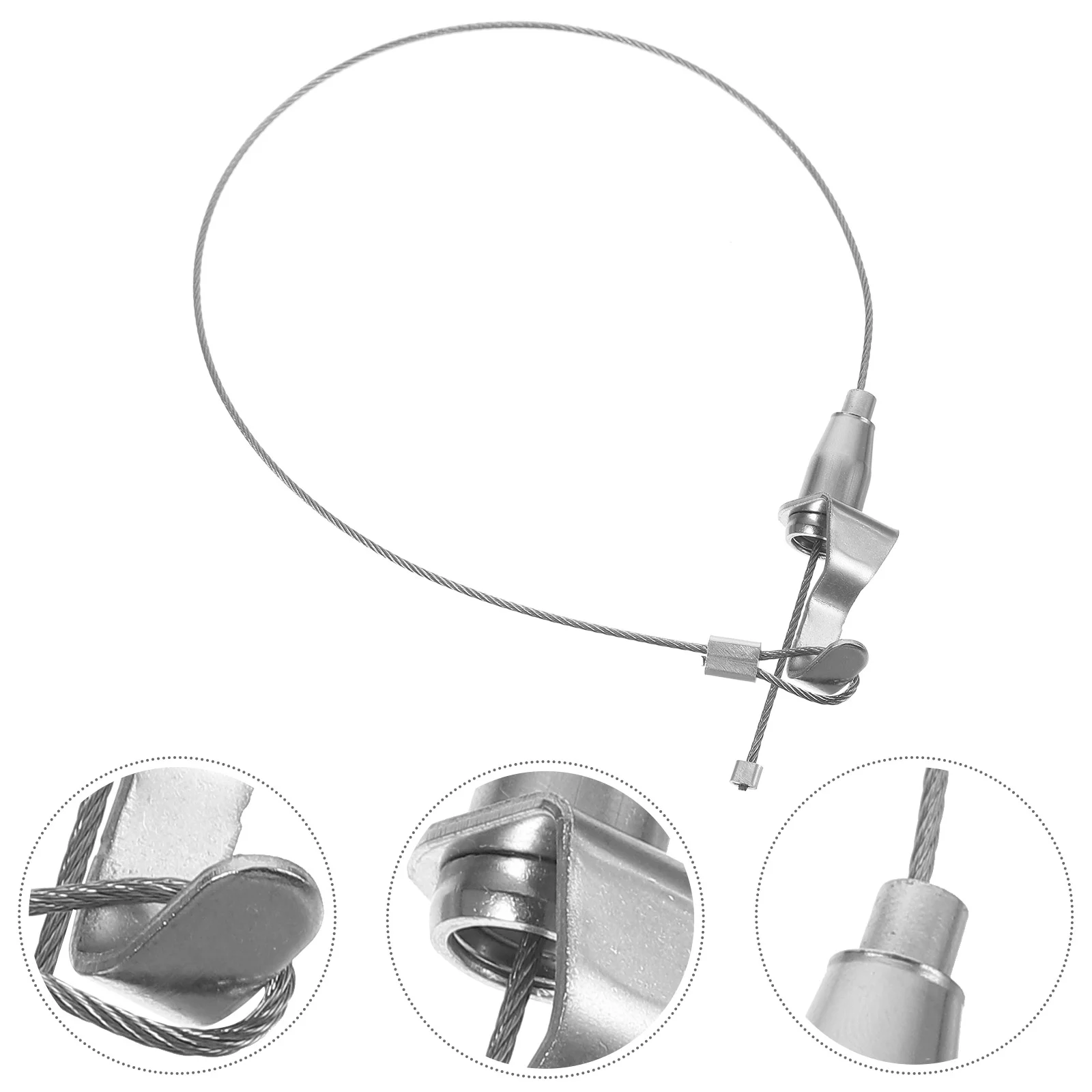 Вешалка на шнурке из нержавеющей стали крючки проволоки металлическая