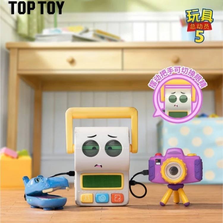 Фото Новые фигурки TOPTOY из «Истории игрушек 5: Вечные друзья» в слепых коробках: Базз Лайтер, Джесси, Вуди. Милые аниме-фигурки в таинственных коробках. Игрушки-подарки. №3