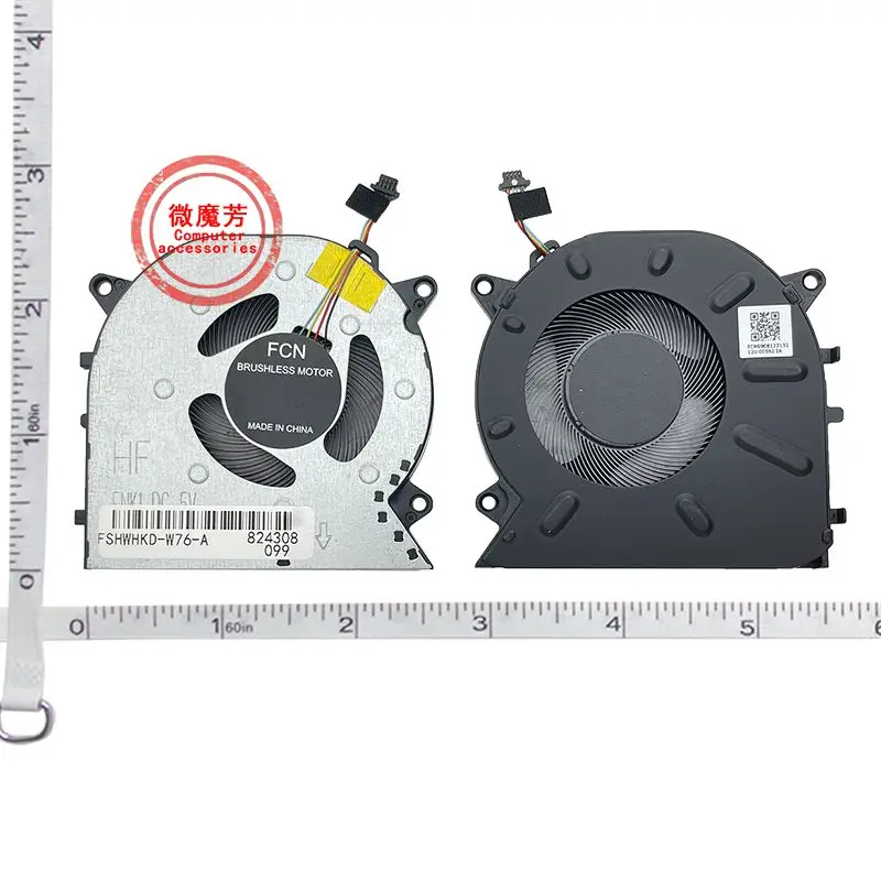 Вентилятор охлаждения процессора для Huawei MateBook 14S HKD-W56 W76 W58 W57 HKFG-16 HKF-16 HKFG-32 HKDZ-W56