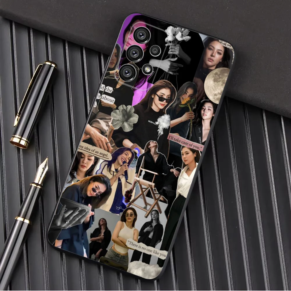 Peraya Malisorn Faye Phone Case For Samsung Galaxy A13 A21s A22 A31 A32 A52 A53 A71 A80 A91 Soft Black Shell