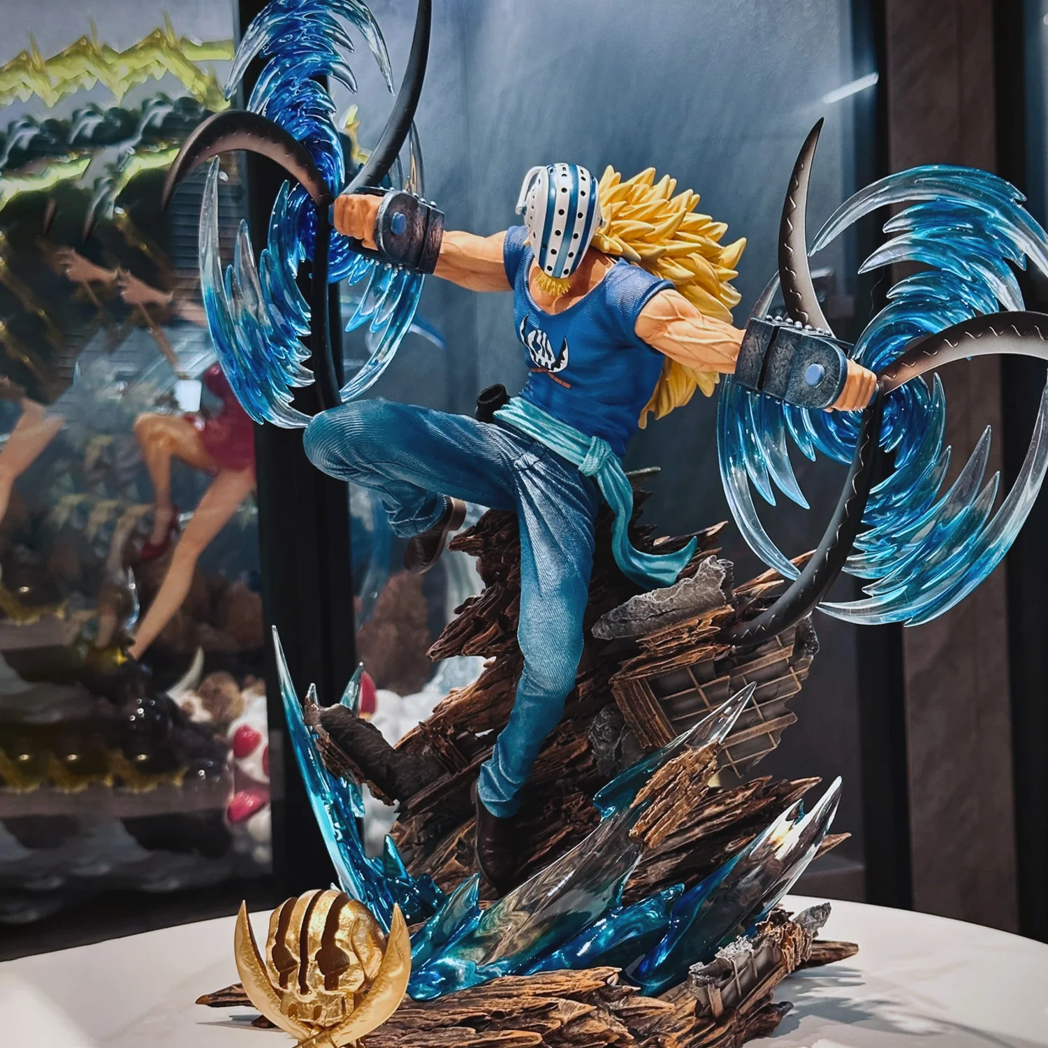 

21cm One Piece Figure Killer Anime Figures LX Killer Figurine GK PVC Statue Model Doll Collectible Desk Decora Ornament Doll Toy