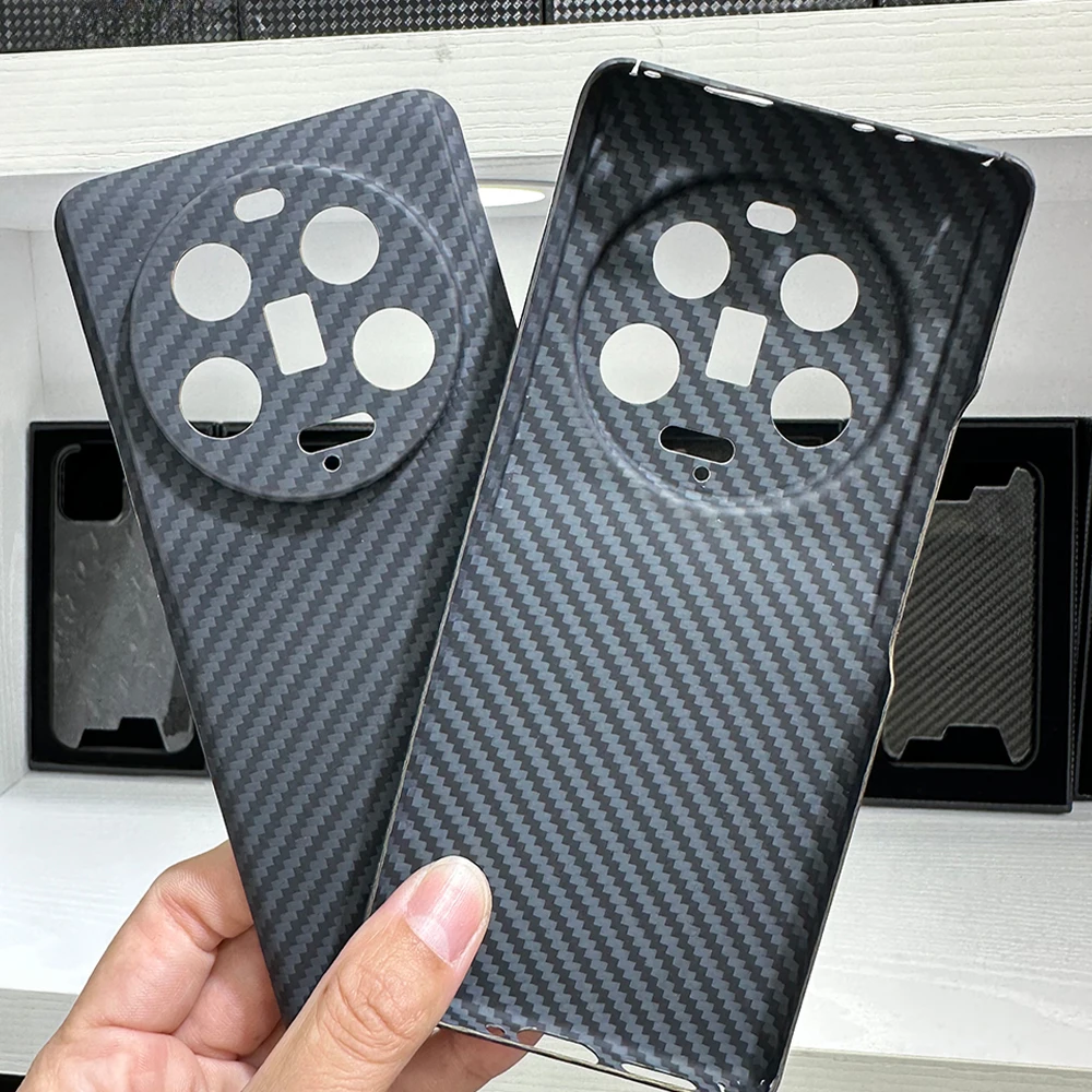 

Hot Real Aramid Fiber Carbon Fiber For Xiaomi Mi 13S Ultra Ultra-light Thin Phone for Mi 13sUltra Case Cover