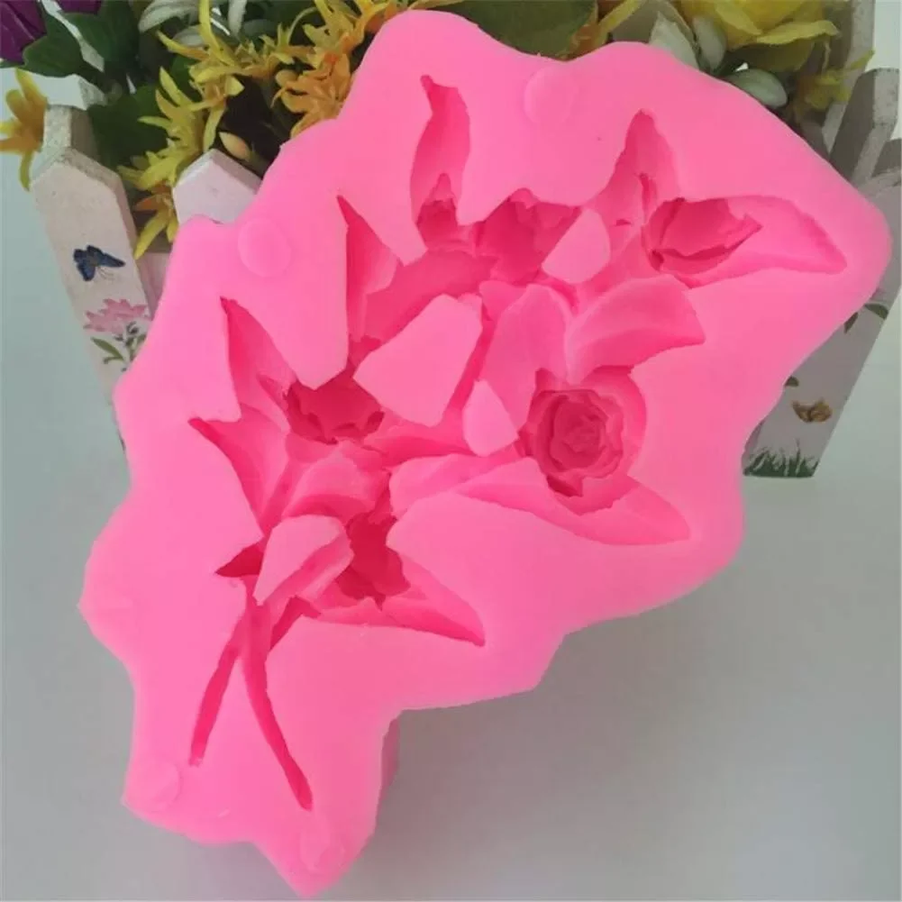 

2022 Mold DIY 3D Fondant Mold Cupcake Cake Decorating Tools Cookie Polymer Clay Baking Soap Molds