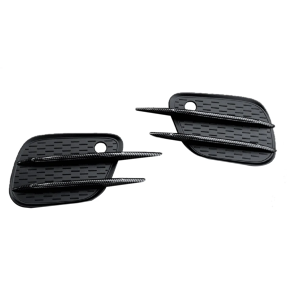 

Car Front Fog Lamp Grille Cover Spoiler Decoration Replacement Accessories for Mercedes-Benz GLB X247 Carbon Fiber