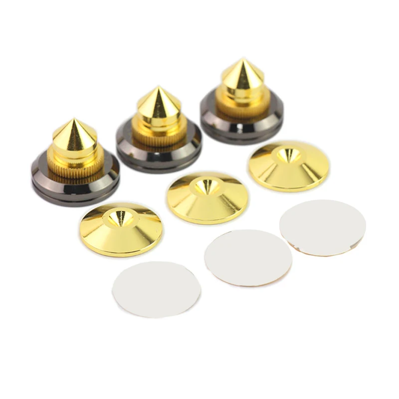 

1Pc Speaker Stand Feet Foot Pad Spikes Cone Floor Foot Nail M28*26