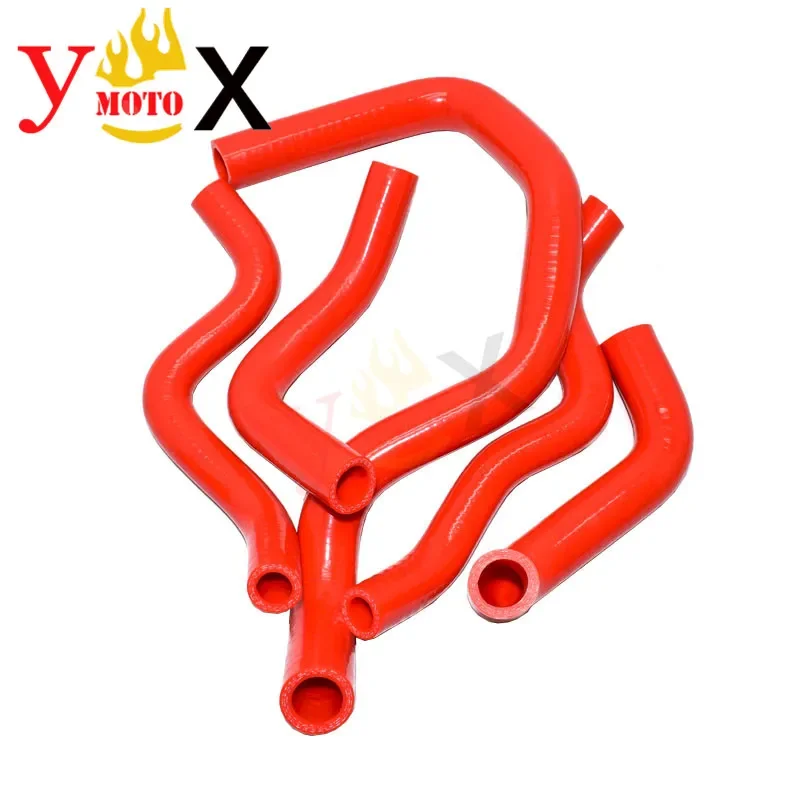 CB 400 99-07 красный мотоциклетный силиконовый радиатор водопровод комплект шлангов