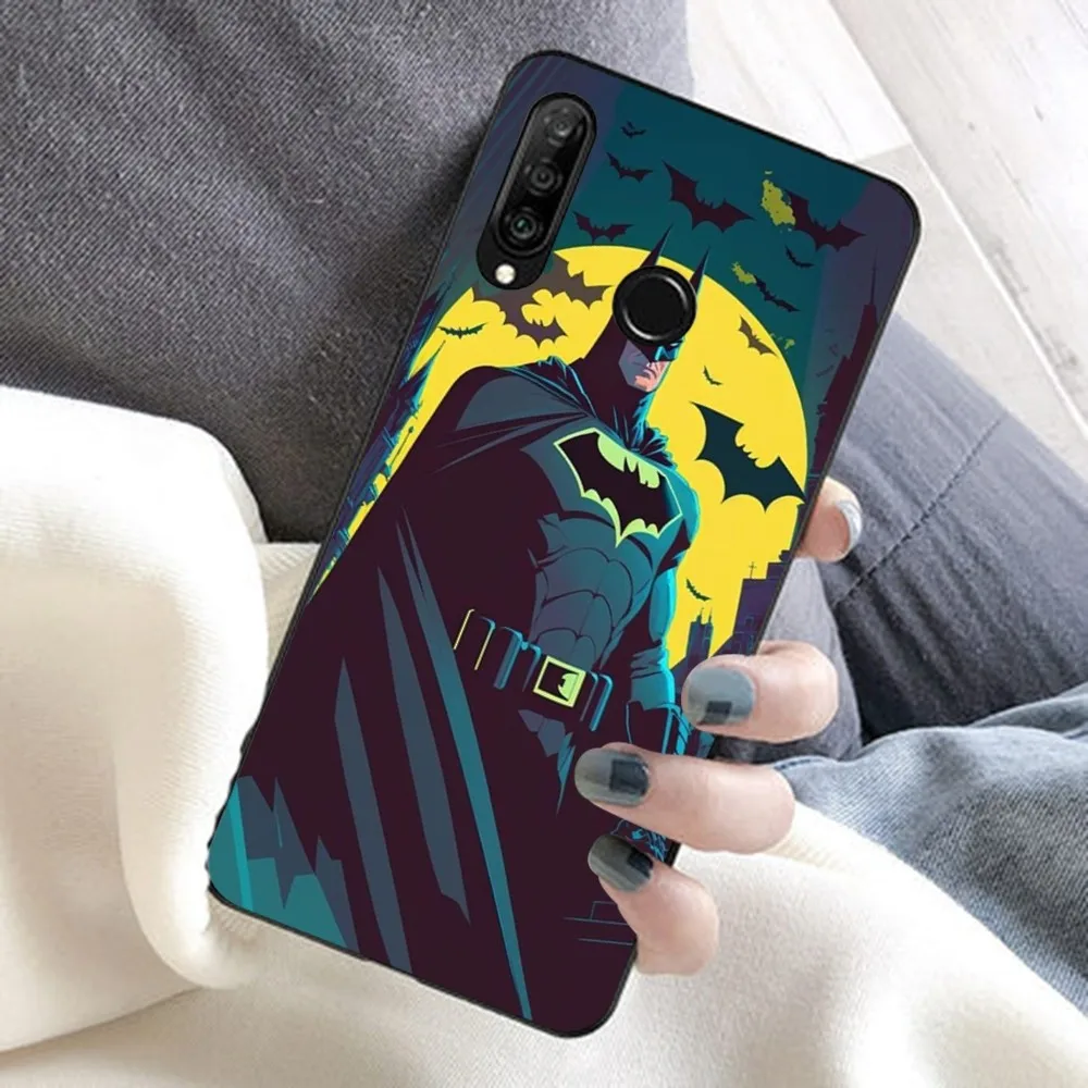 Крутой чехол для телефона B-Batman Huawei Honor 10 Lite 9 20 7A 9X 30 50 60 70 Pro Plus мягкий силиконовый