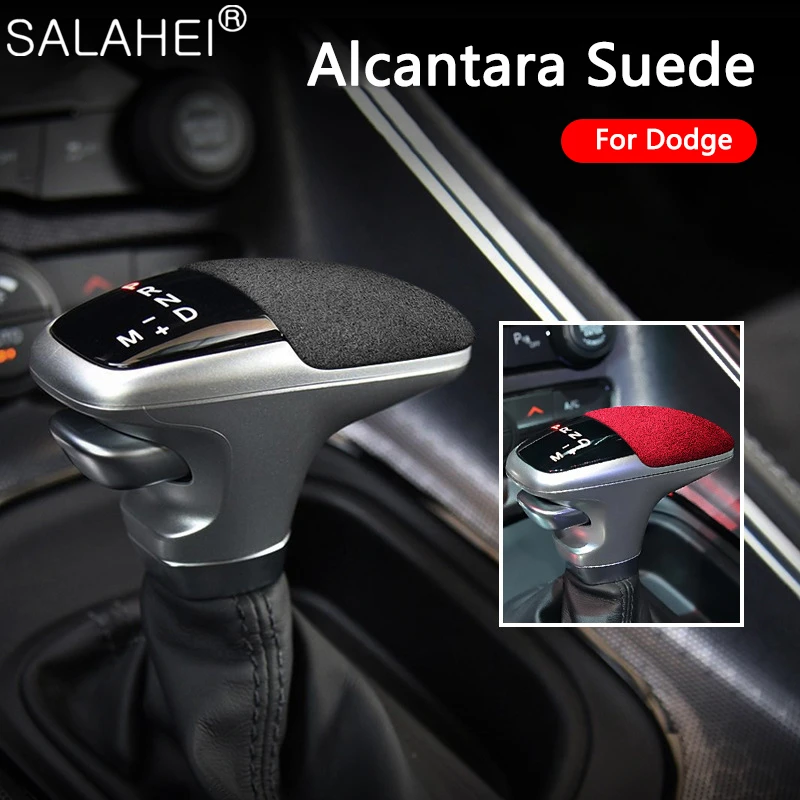 

Car Gear Shift Knob Sticker Cover For Dodge Charger Challenger Durango 2015-IN Auto Interior Accessories Gearbox Protective Trim
