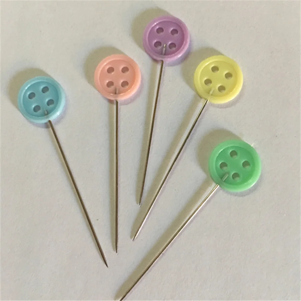 

Straight Button Decorative for Sewing Quilting Dressmaking Diy Crafts Projects Sewing Supplies 200pcs