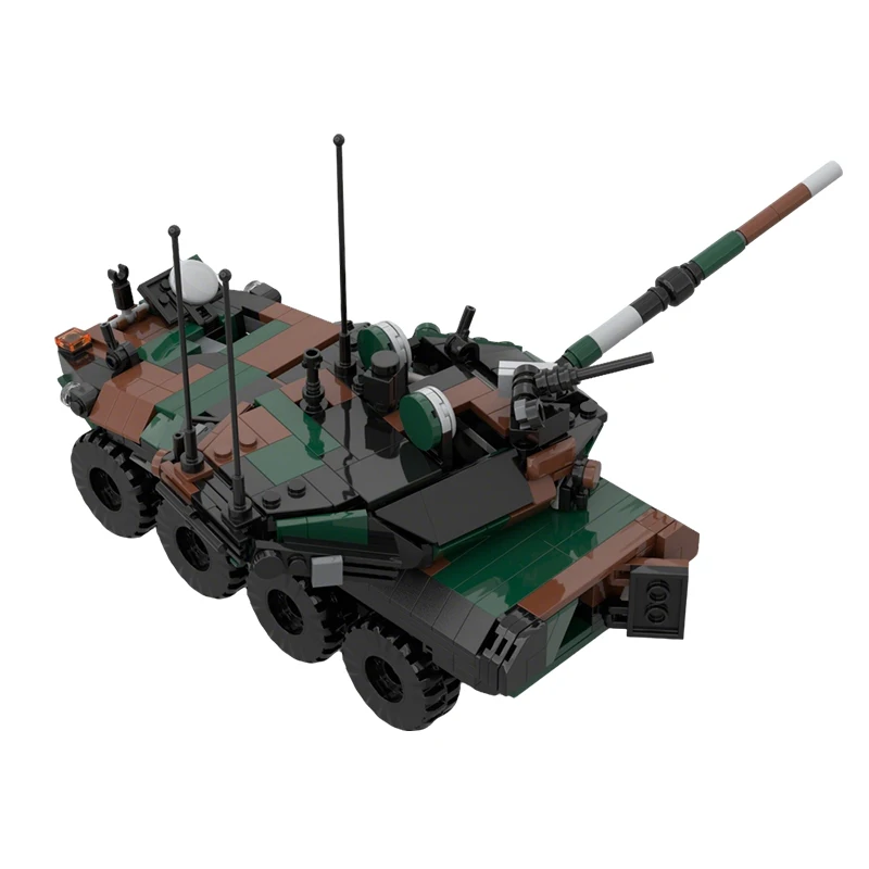 Фото Набор для сборки танка Centauro 2 (680 деталей), модульный конструктор MOC, креативный дизайн, развивающая игрушка для мальчиков, подарок на день рождения №3