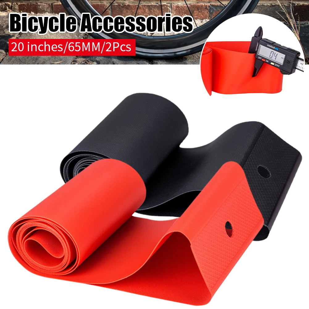 

2Pcs Bicycle Tire Liner MTB Road Bike Puncture-Proof Lining Protective Belt Tyre Flat Protector Inner Tube Protection 20 Inch