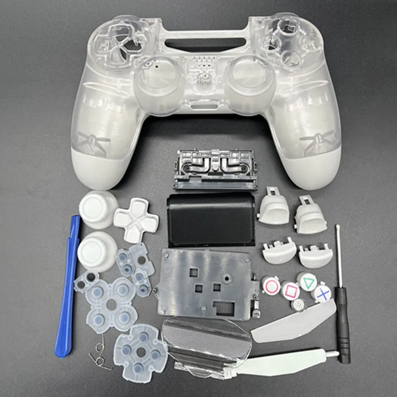 Для PS4 Pro JDM-050 прозрачный жесткий пластиковый чехол для контроллера Сменный Чехол