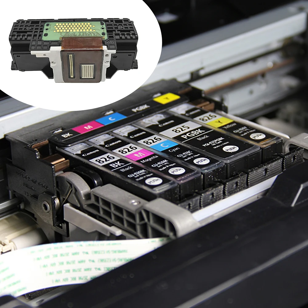 

Full Color Printer Printhead 110V-220V Plastic Printhead Replacement Parts for Canon QY6-0086 MX720 for Canon MX728 MX920 IX6770